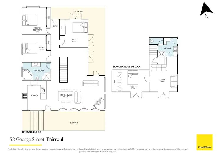Floorplan of Homely house listing, 53 George Street, Thirroul NSW 2515