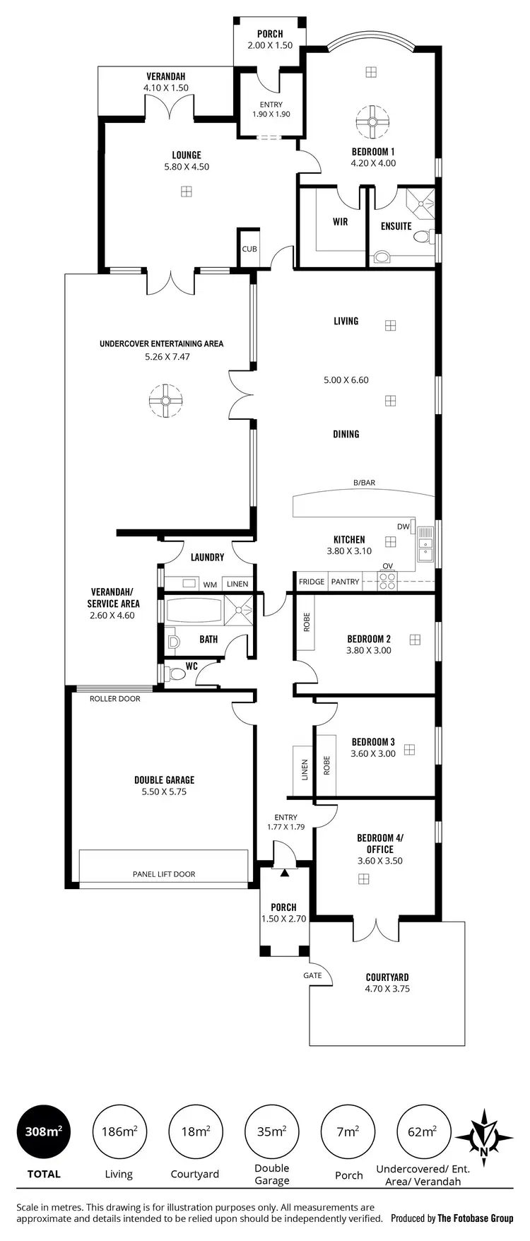 Floorplan of Homely house listing, 13/12 Motley Avenue, Fulham Gardens SA 5024