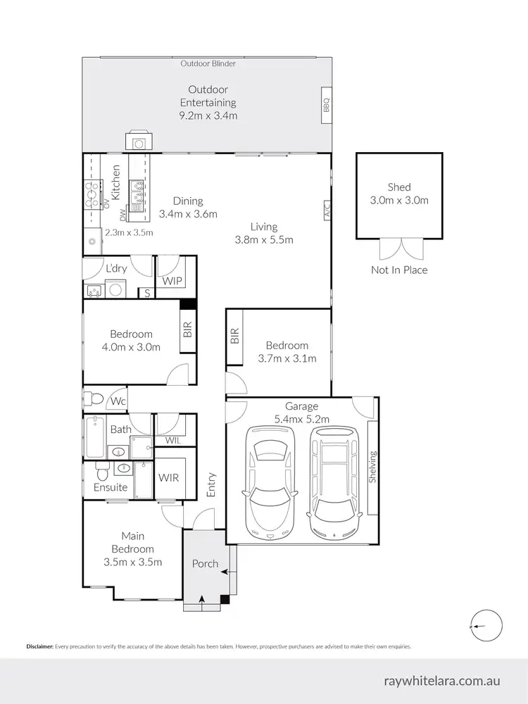Floorplan of Homely house listing, 51-53 Nankeen Avenue, Lara VIC 3212