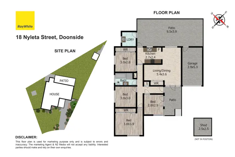 Floorplan of Homely house listing, 18 Nyleta Street, Doonside NSW 2767