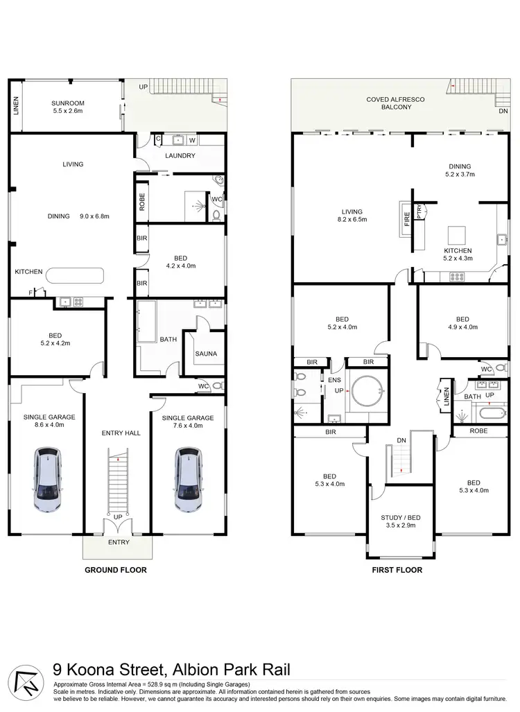 Floorplan of Homely house listing, 9 Koona Street, Albion Park Rail NSW 2527