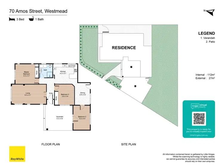 Floorplan of Homely house listing, 70 Amos Street, Westmead NSW 2145