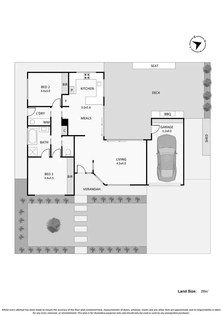 Floorplan of Homely house listing, 1A Harrow Street, Frankston VIC 3199