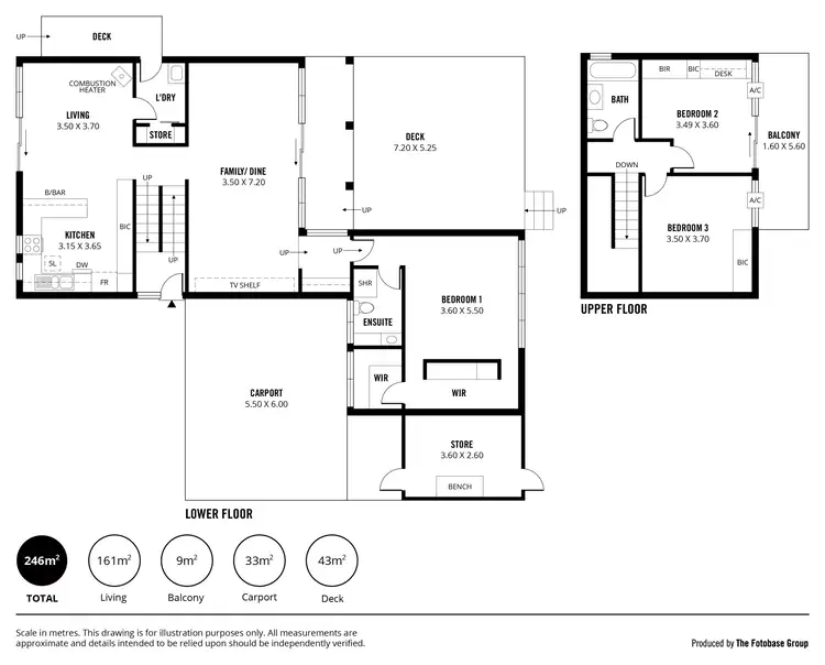 Floorplan of Homely house listing, 44B Hawker Avenue, Belair SA 5052