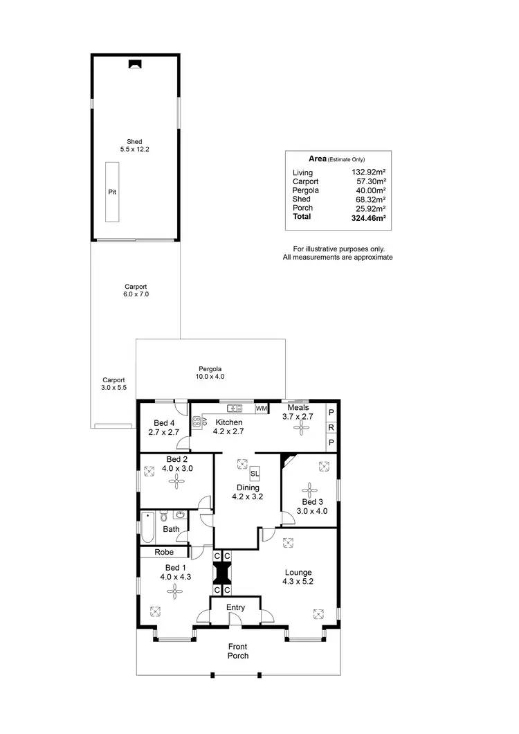 Floorplan of Homely house listing, 6 Palmyra Avenue, Torrensville SA 5031