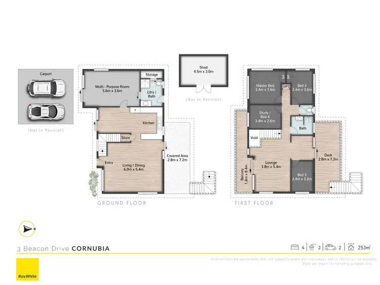 Floorplan of Homely house listing, 3 Beacon Drive, Cornubia QLD 4130