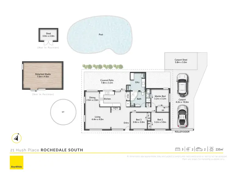 Floorplan of Homely house listing, 21 Hush Place, Rochedale South QLD 4123