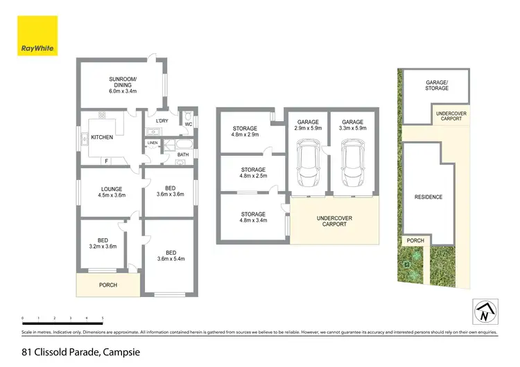 Floorplan of Homely house listing, 81 Clissold Parade, Campsie NSW 2194