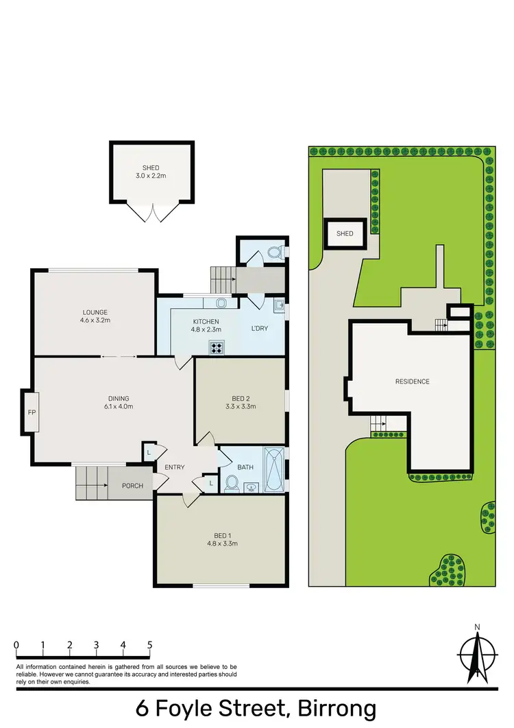Floorplan of Homely house listing, 6 Foyle Street, Birrong NSW 2143