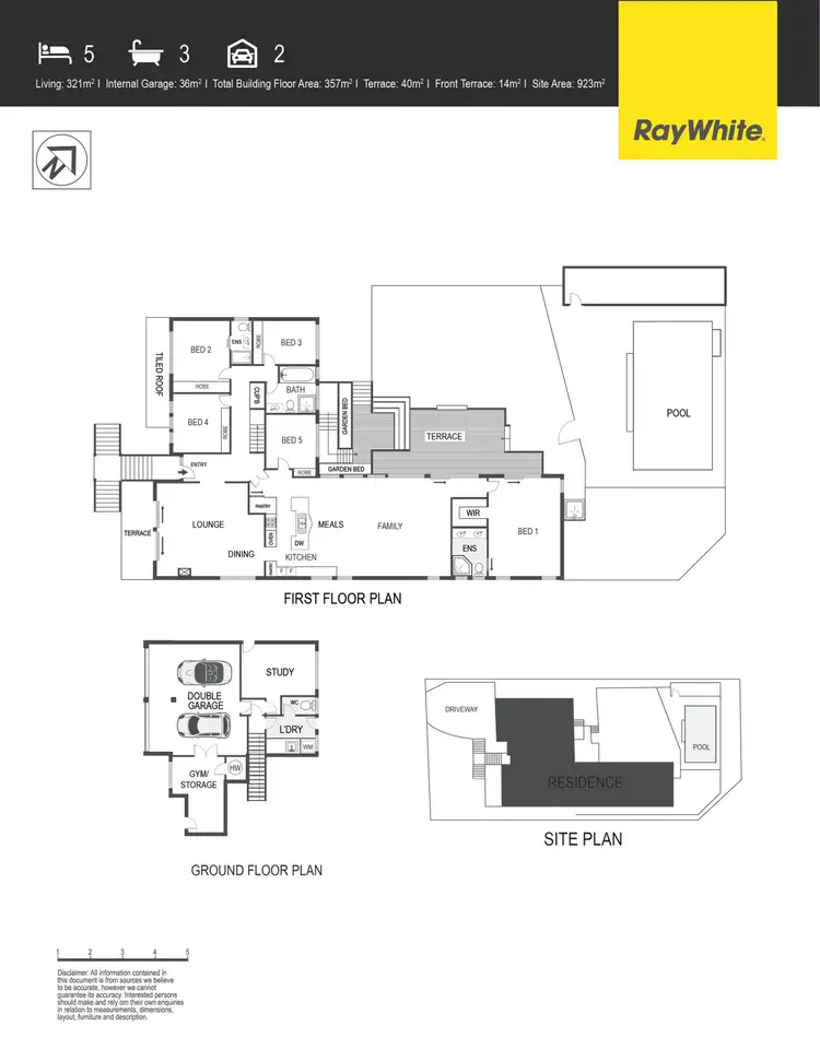 Floorplan of Homely house listing, 72 Barada Crescent, Aranda ACT 2614