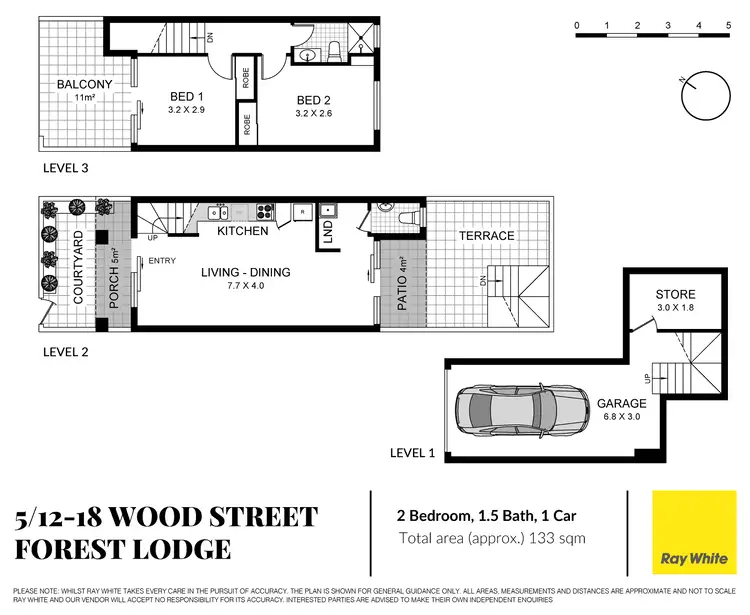 Floorplan of Homely townhouse listing, 5/12-18 Wood Street, Forest Lodge NSW 2037