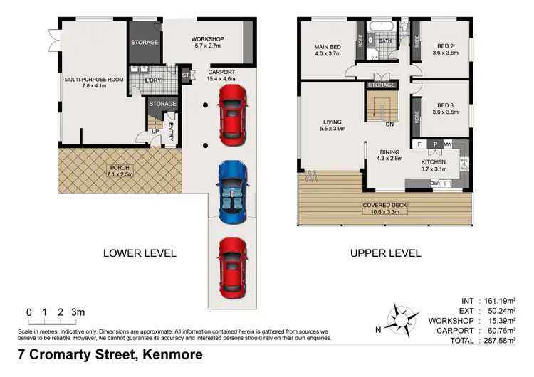 Floorplan of Homely house listing, 7 Cromarty Street, Kenmore QLD 4069
