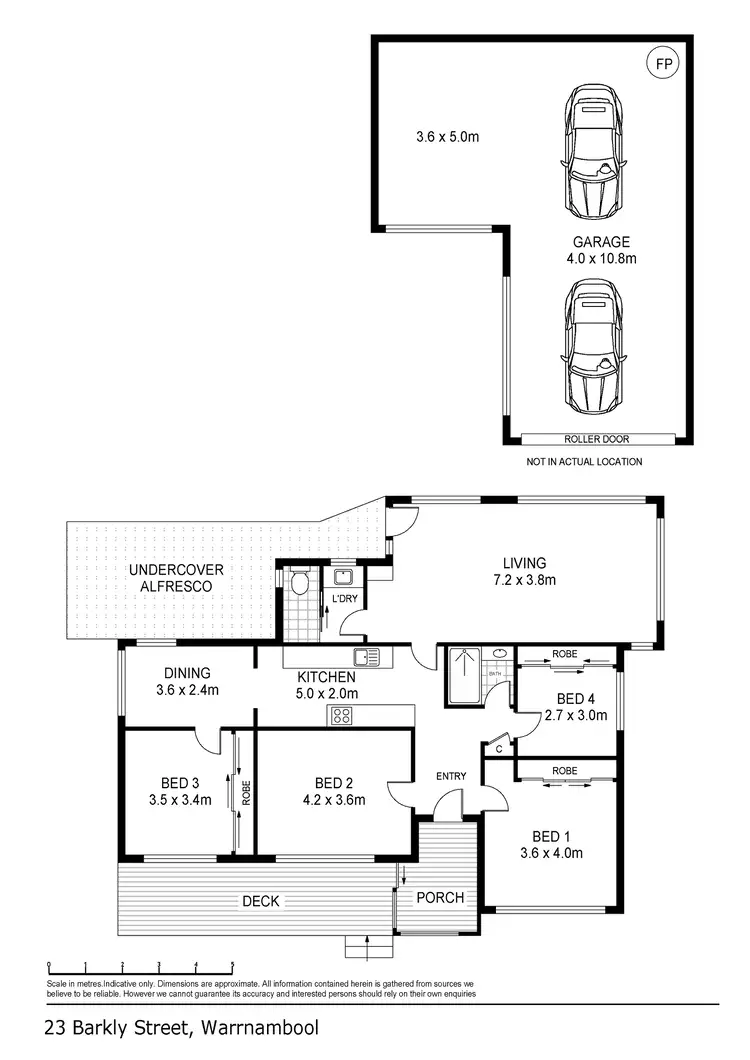 Floorplan of Homely house listing, 23 Barkly Street, Warrnambool VIC 3280
