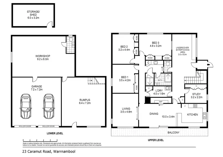 Floorplan of Homely house listing, 23 Caramut Road, Warrnambool VIC 3280