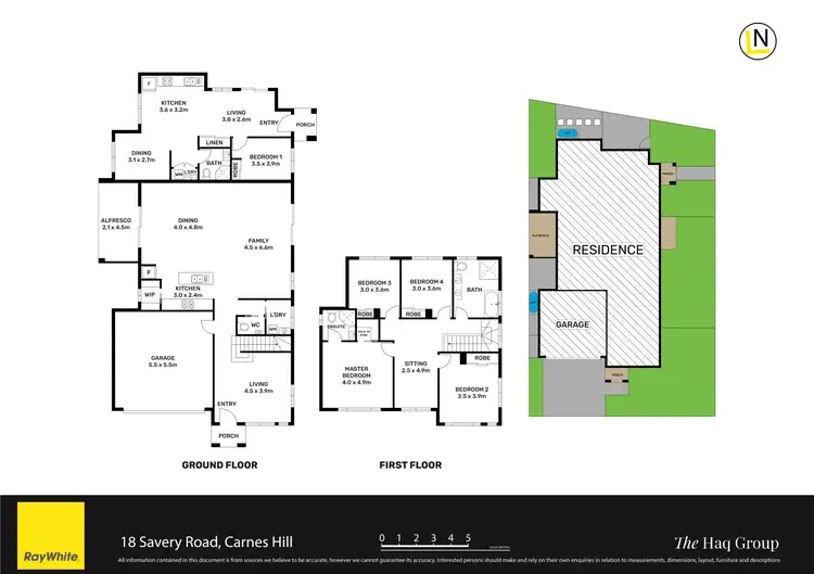 Floorplan of Homely house listing, 18 & 18A Savery Road, Carnes Hill NSW 2171