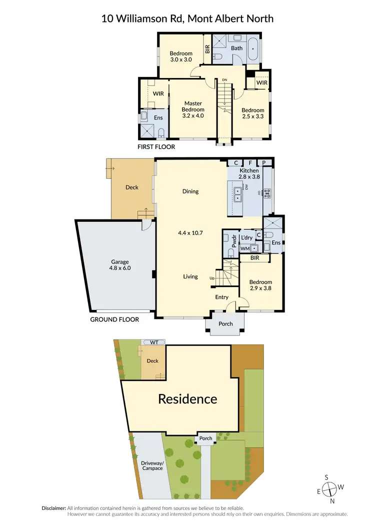 Floorplan of Homely house listing, 10 Williamson Road, Mont Albert North VIC 3129
