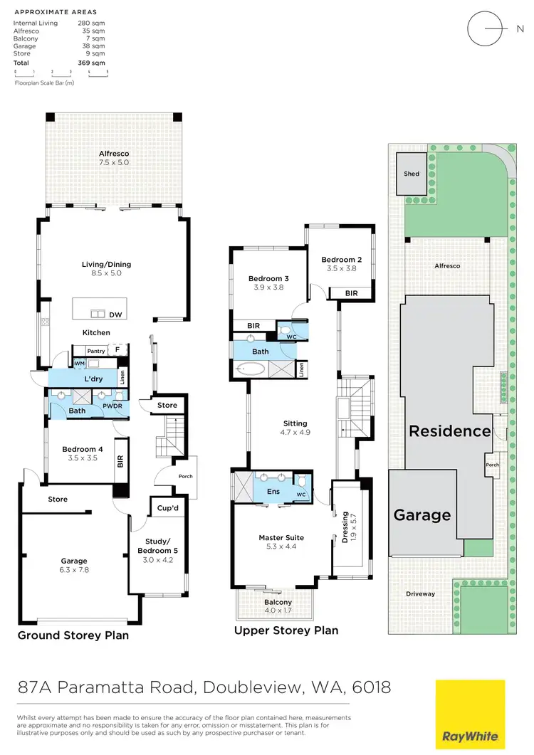 Floorplan of Homely house listing, 87A Paramatta Road, Doubleview WA 6018