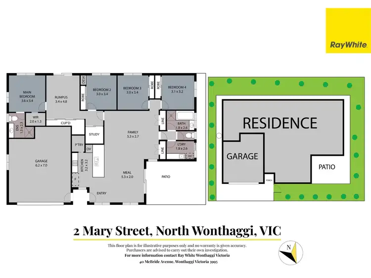 Floorplan of Homely house listing, 2 Mary Street, North Wonthaggi VIC 3995
