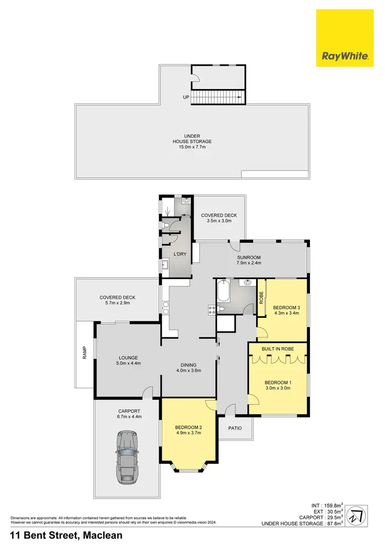 Floorplan of Homely house listing, 11 Bent Street, Maclean NSW 2463