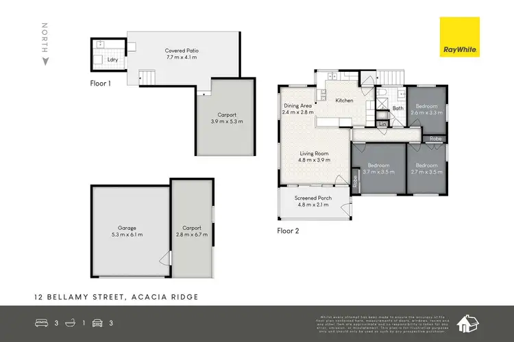 Floorplan of Homely house listing, 12 Bellamy Street, Acacia Ridge QLD 4110