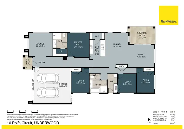 Floorplan of Homely house listing, 16 Rolfe Circuit, Underwood QLD 4119