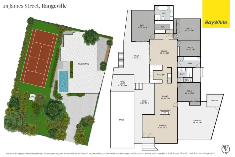 Floorplan of Homely house listing, 2A James Street, Rangeville QLD 4350