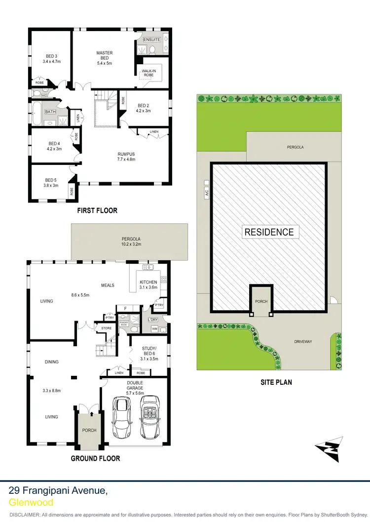 Floorplan of Homely house listing, 29 Frangipani Avenue, Glenwood NSW 2768