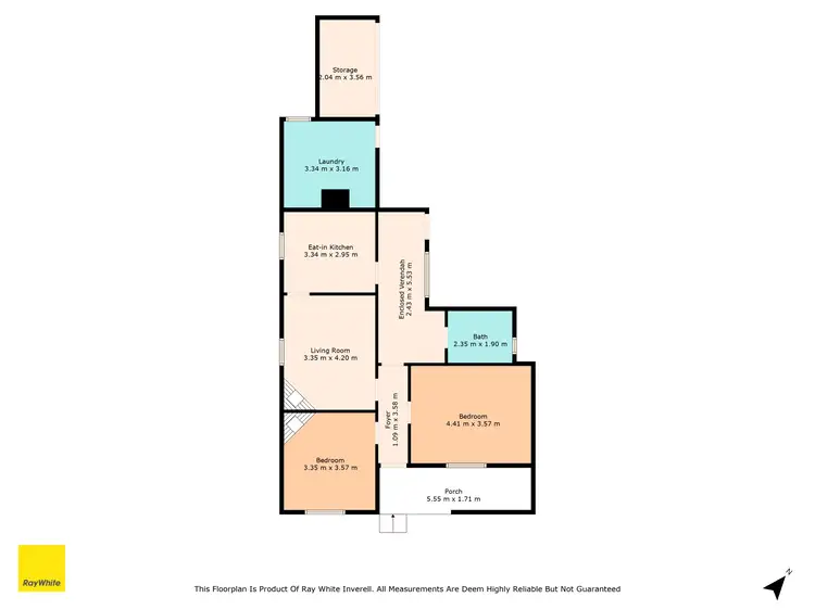 Floorplan of Homely house listing, 108 Evans Street, Inverell NSW 2360