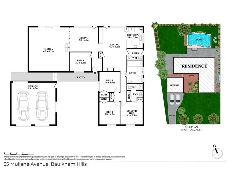 Floorplan of Homely house listing, 55 Mullane Avenue, Baulkham Hills NSW 2153