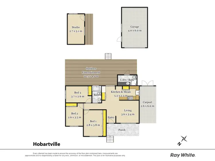 Floorplan of Homely house listing, 10 Hughes Avenue, Hobartville NSW 2753