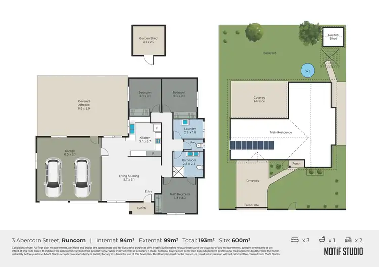 Floorplan of Homely house listing, 3 Abercorn Street, Runcorn QLD 4113