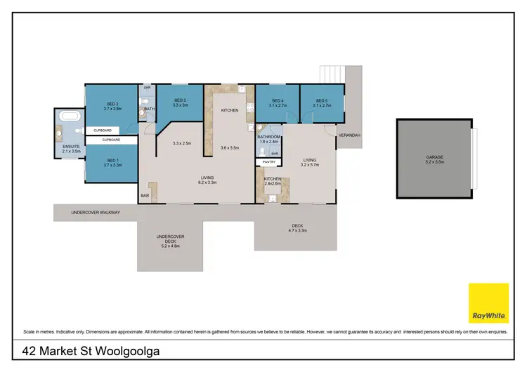 Floorplan of Homely house listing, 42 Market Street, Woolgoolga NSW 2456