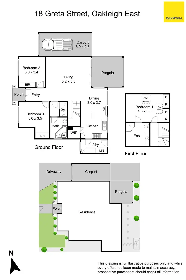 Floorplan of Homely house listing, 18 Greta Street, Oakleigh East VIC 3166