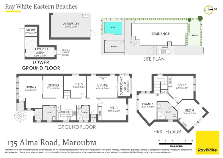 Floorplan of Homely house listing, 135 Alma Road, Maroubra NSW 2035