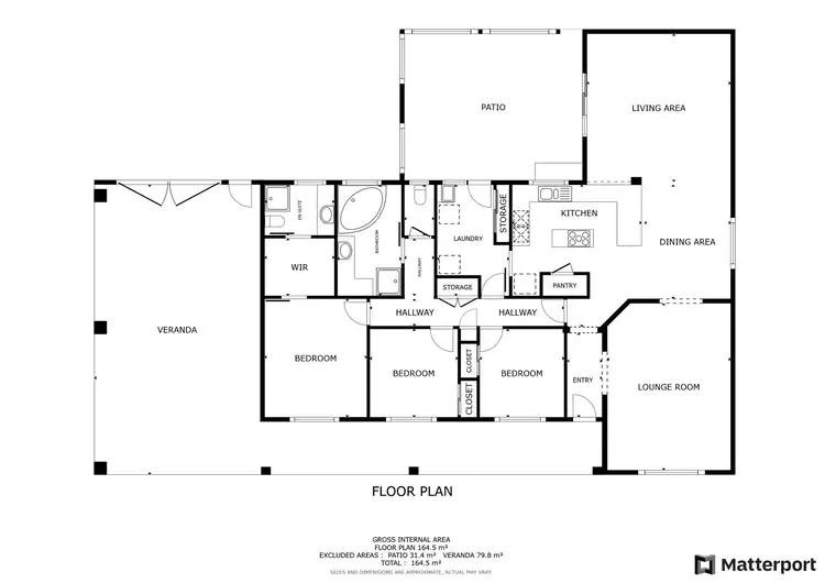 Floorplan of Homely house listing, 193 Gray Street, Swan Hill VIC 3585