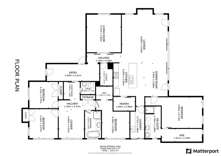 Floorplan of Homely house listing, 3 Templeton Close, Murray Downs NSW 2734