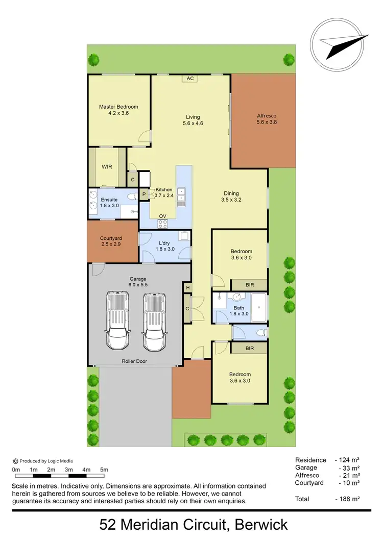 Floorplan of Homely house listing, 52 Meridian Circuit, Berwick VIC 3806