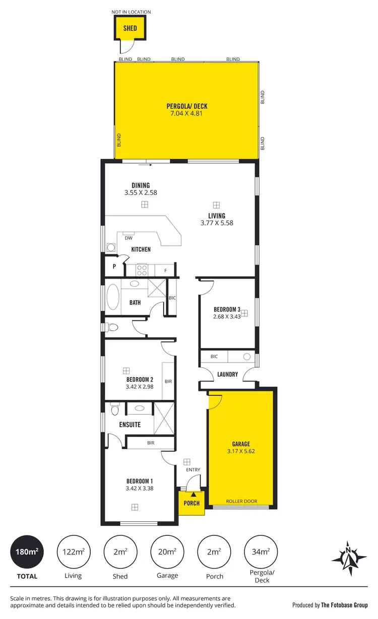 Floorplan of Homely house listing, 28A Tarana Avenue, Ingle Farm SA 5098