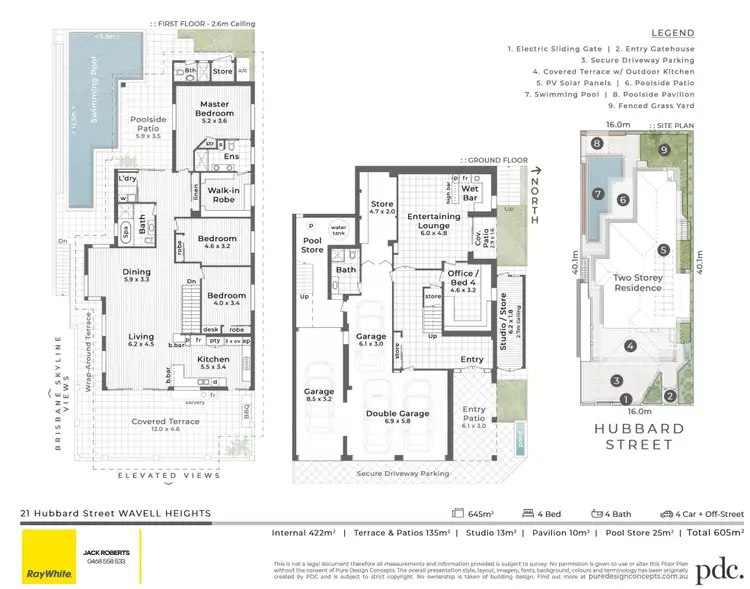 Floorplan of Homely house listing, 21 Hubbard Street, Wavell Heights QLD 4012