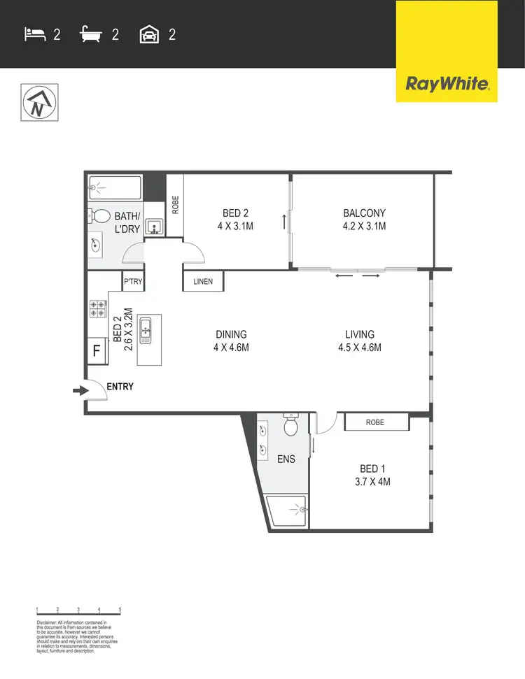 Floorplan of Homely unit listing, 1506/240 Bunda Street, City ACT 2601