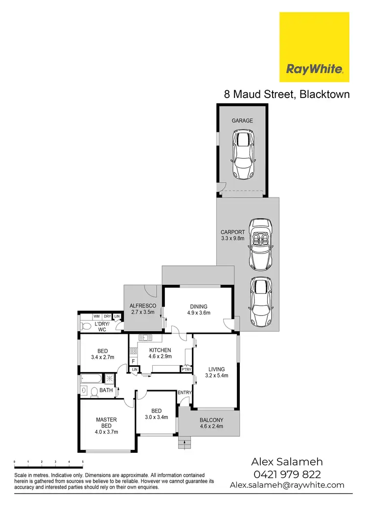 Floorplan of Homely house listing, 8 Maud Street, Blacktown NSW 2148