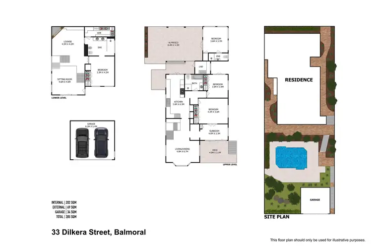Floorplan of Homely house listing, 33 Dilkera Street, Balmoral QLD 4171