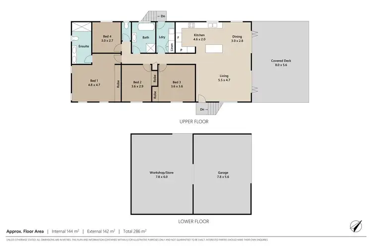 Floorplan of Homely house listing, 10 Vista Street, Balmoral QLD 4171