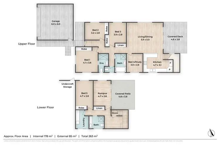 Floorplan of Homely house listing, 5 Fishermans Bend, Balmoral QLD 4171