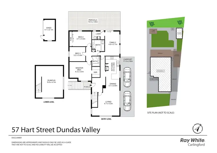 Floorplan of Homely house listing, 57 Hart Street, Dundas Valley NSW 2117
