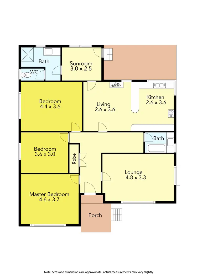 Floorplan of Homely house listing, 323 Puntons Road, Tanwood VIC 3478