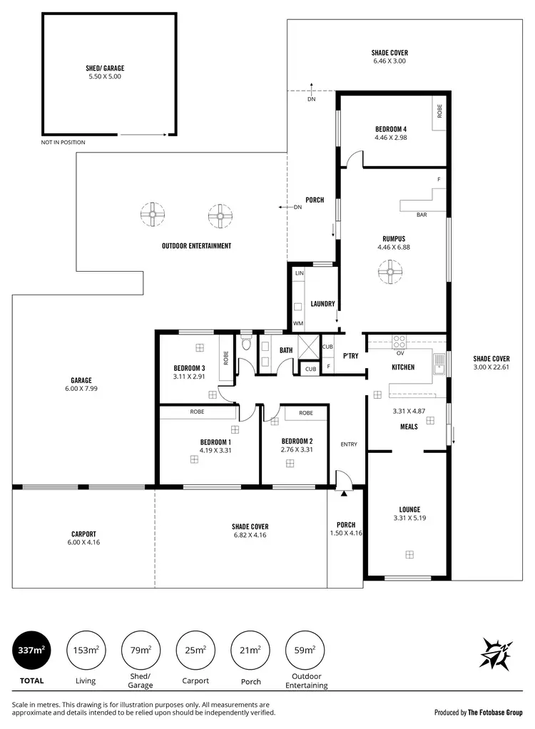Floorplan of Homely house listing, 23 Jersey Avenue, Brahma Lodge SA 5109