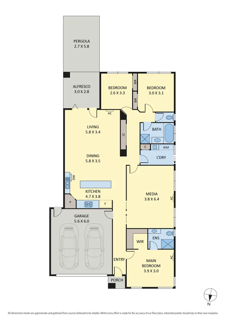 Floorplan of Homely house listing, 11 Mietta Terrace, Greenvale VIC 3059