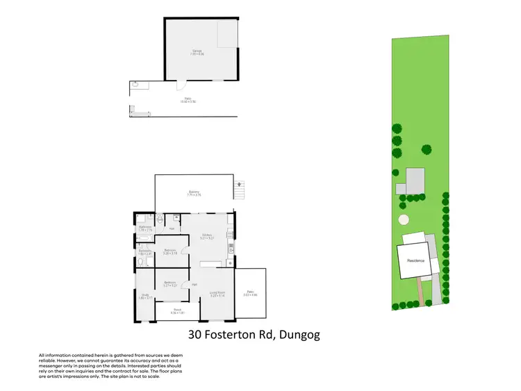 Floorplan of Homely house listing, 30 Fosterton Road, Dungog NSW 2420