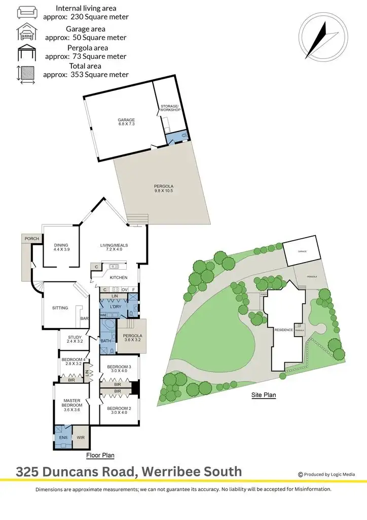 Floorplan of Homely house listing, 325 Duncans Road, Werribee South VIC 3030